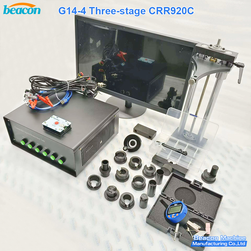 {CRR920C Комплект инструментов для ремонта 3-ступенчатой форсунки Common Rail для измерения хода поршня}