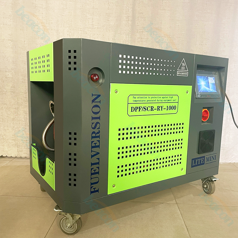 {DPF-CL MINI FUEL Интеллектуальная машина для регенерации DPF Портативная система термической очистки}