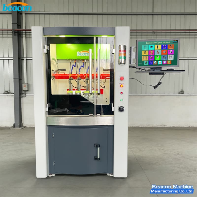 {Стенд для испытания форсунок Common Rail BC800-PRO Высокоточный тестер дизельных форсунок}