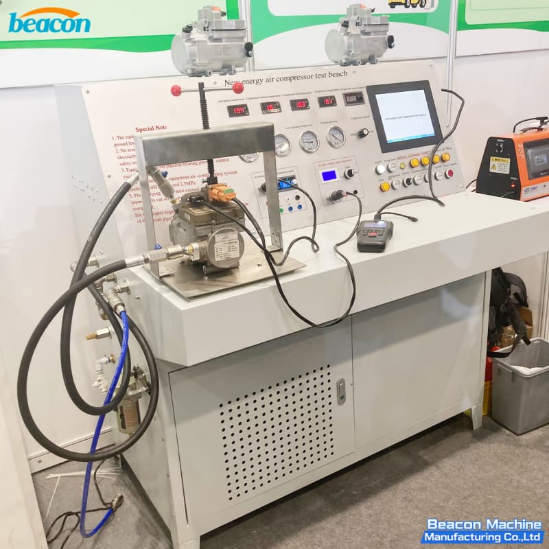 {Профессиональный испытательный стенд для воздушных компрессоров New Energy NC101 Комплексная станция для испытаний производительности и долговечности}
