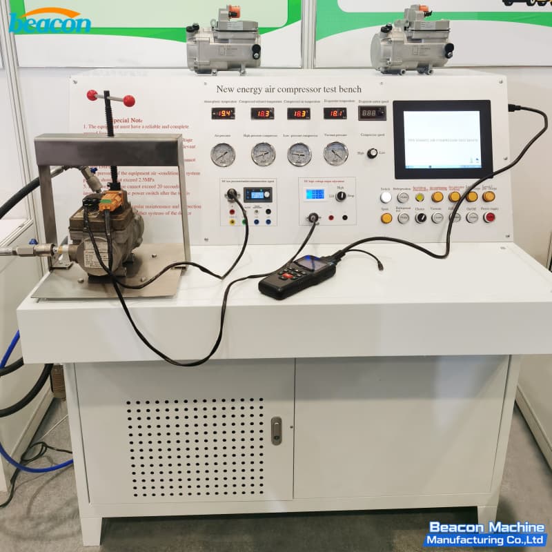 {Профессиональный испытательный стенд для воздушных компрессоров New Energy NC101 Комплексная станция для испытаний производительности и долговечности}