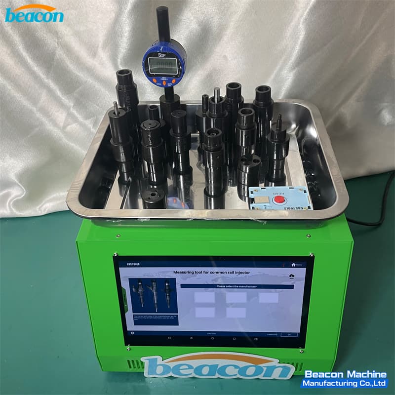 {CRM902 Инструмент для ремонта форсунок Common Rail этап 3 с базой данных для форсунок Bosch Denso Delphi CAT и Siemens}