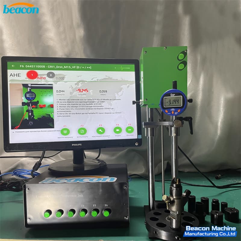 {CRM950 Комплект инструментов для ремонта и измерения хода форсунок Common Rail Stage 3 с базой данных программного обеспечения}